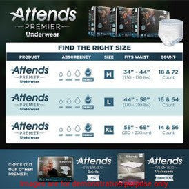 Attends Premier Underwear, MediumAttends