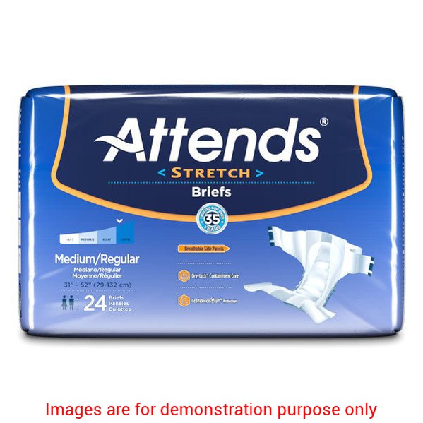 Attends Stretch Briefs, Medium/RegularAttends