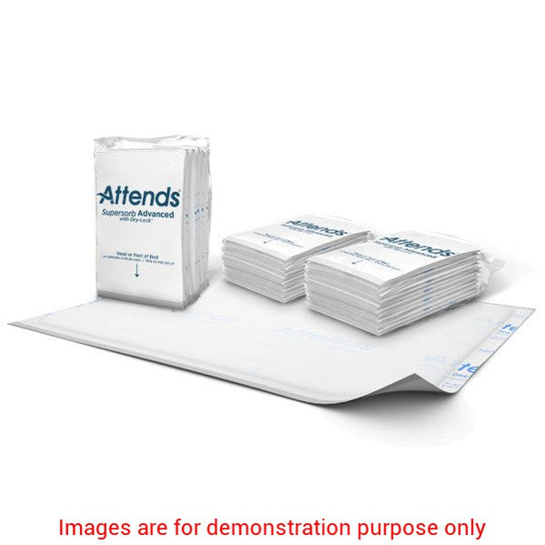 Attends Supersorb Advanced Underpads, 23"X36"Attends