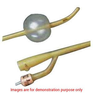 Bardex 4-Wing Malecot 14Fr Reinforced Tip , Sterile Latex CatheterBard