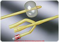 Bardex Infection Control 3-Way Foley Catheter, Size 16Fr 5CcBard