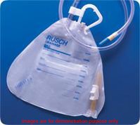 Bedside Drainage Bag 2000Ml, Anti-Reflux ValveRusch Teleflex