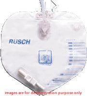 Bedside Urine Bag W/ Anti Reflux, Size 2000MlRusch Teleflex