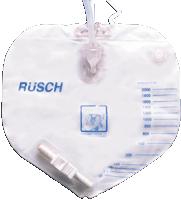Bedside Urine Bag W/ Anti Reflux, Size 2000MlRusch Teleflex