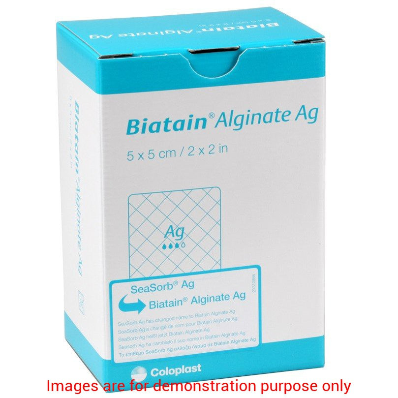 Biatain Alginate Ag, Size 6In X 6In (15Cm X 15Cm)Coloplast