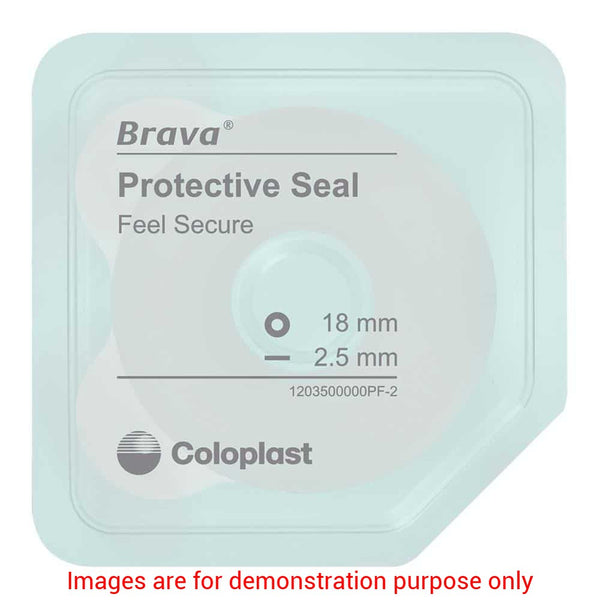 Brava Wide Adhesive Protective Rings 18Mm Id 57Mm Od 2.5Mm ThickColoplast