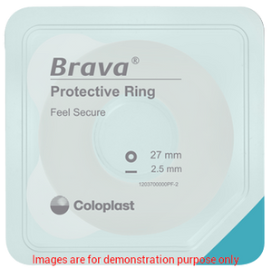 Brava Wide Adhesive Protective Rings 18Mm Id 57Mm Od 4.2Mm ThickColoplast