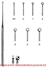 Buck Ear Curette 2 Sharp, Ea/1AMG