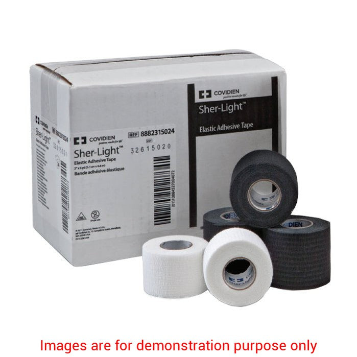 Bx/16 Expandover Elastic Adhesive Tape Sher-Light, 3In X 5YdsCovidien / Medtronic