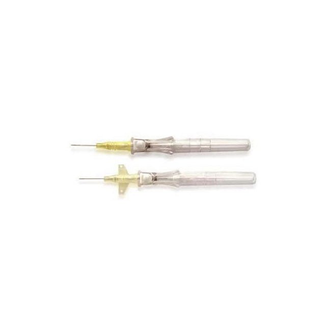 Catheter Iv Insyte Auto Winged W/Bc 24G X 0.75In Yellow ShieldedBecton Dickinson