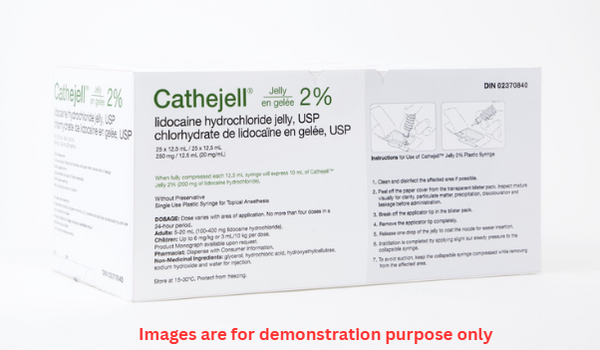 Cathejell® 2% Lidocaine Hydrochloride Jelly