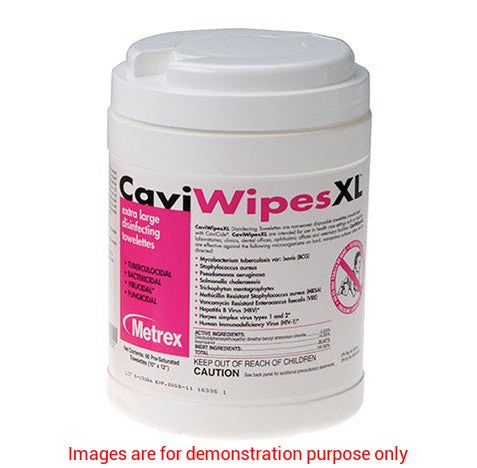 Caviwipes Disinfecting Towelette, Extra Large 9In X 12InMetrex