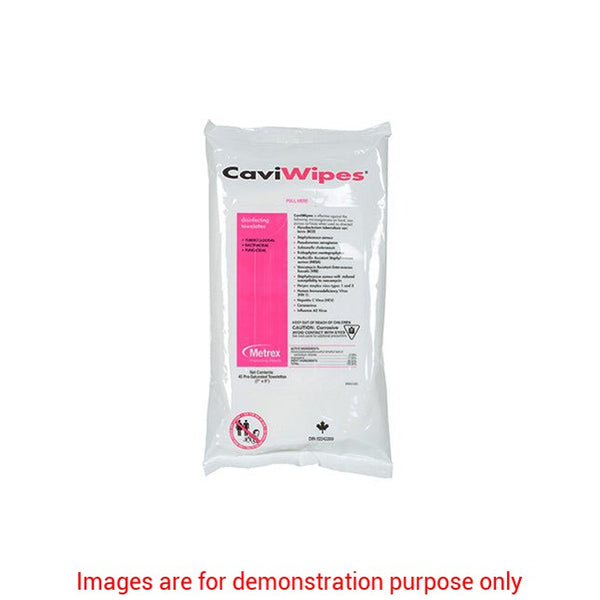 Caviwipes Disinfecting Towelette, Regular 6In X 6.75InMetrex