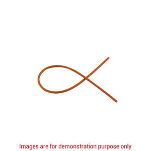 Clear Plastic Female Pediatric Intermittent Catheter 8Fr 9In W/O Connector,2 EyesMed RX