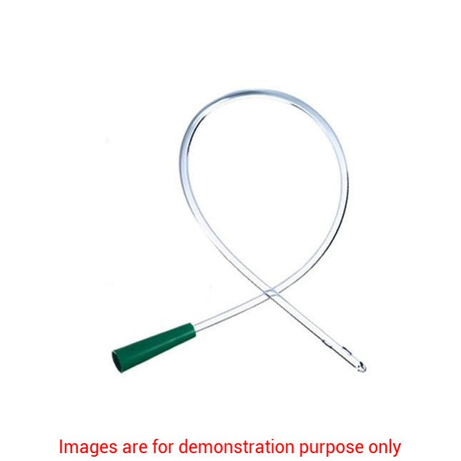 Clear Plastic Urethral Intermittent Catheter 14Fr 16In W/Connector 2 EyesMed RX