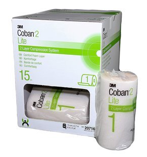 Coban 2 Lite Compression, Comfort Foam Layer (Layer 1 Only)3M