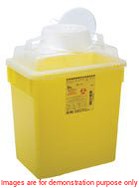 Collector Sharps Nestable 22.7 Ltr Ylw Lrg Funnel TopBecton Dickinson