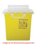 Collector Sharps Nestable Pe 11.3 Ltr Ylw Horiz Drop EaBecton Dickinson