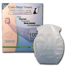 Colo-Majic Biodegradable Flushable Liners Regular 45-57Mm (1 3/4"-2 1/4)Colo Majic