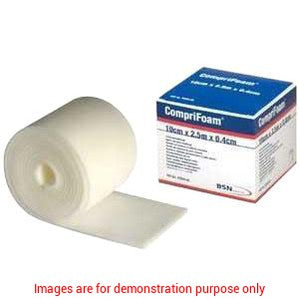 Comprifoam Polyurethane Bandage 10Cm X 2.5M X 0.4CmBSN