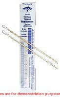 Cotton Tip Wood Applicator W/ Measurement Guide, 6In, SterileMedline