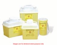 (Cs/12) Ea/1 Collector Sharps Nestable 22.7 Ltr Clr/Ylw Open CapBecton Dickinson