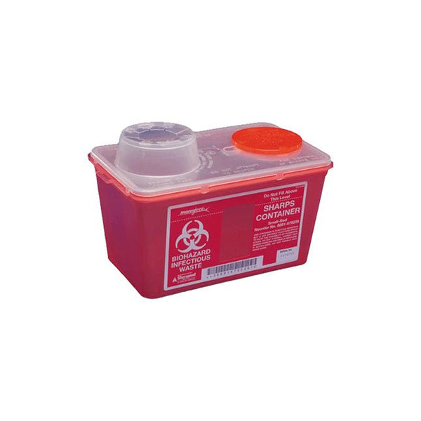 (Cs/40)Monoject Sharps Container Red 4QtCovidien / Medtronic