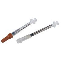(Cs/5) Monoject Tuberculin Safety Syringe, 1Ml, 25G X 5/8InCovidien / Medtronic