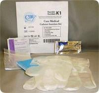 Cure Cath Insertion Kit, Bzk Wipe, Gloves, Underpad & Collection BagCure Medical