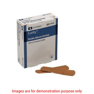 Curity Adhesive Fabric Knuckle Bandage, 1 X3" 7/8"Covidien / Medtronic