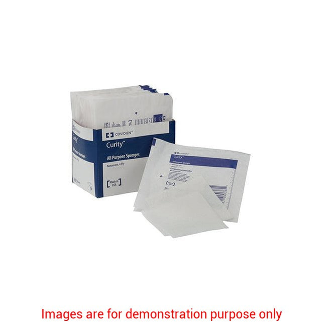 Curity Gauze Sponge All-Purpose Non-Woven ,4Ply Non Sterile 4In X 4InCovidien / Medtronic