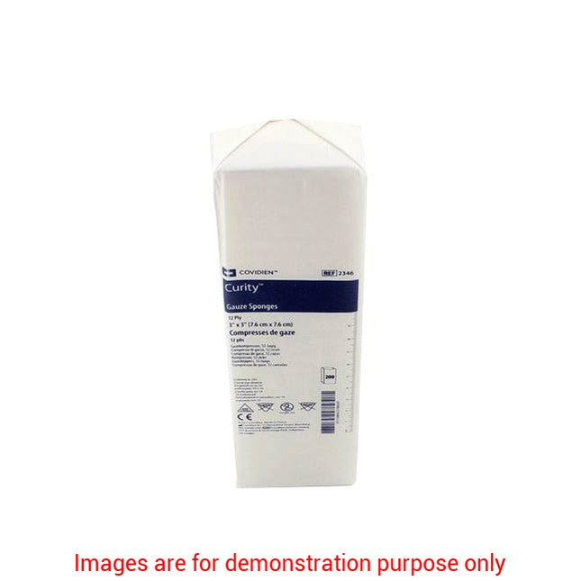 Curity Gauze Sponges - 12 Ply - 3 X 3" - Non Sterile -Covidien / Medtronic