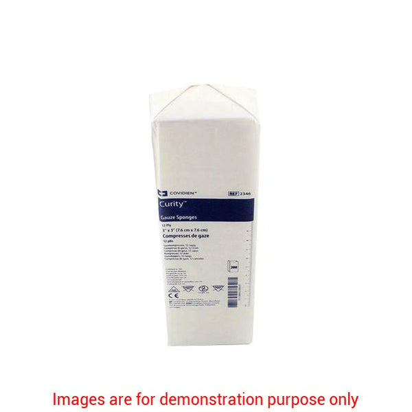 Curity Gauze Sponges - 12 Ply - 3 X 3" - Non Sterile -Covidien / Medtronic