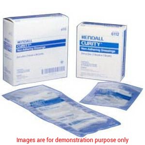 Curity Oil Emulsion Dressing - 3" X 3Covidien / Medtronic