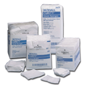 Curity Sponge Sterile 12Ply 3X3"Covidien / Medtronic