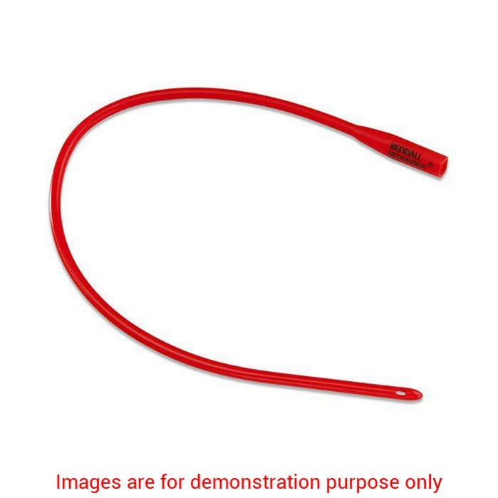 Curity Ultramer Coude Red Rubber Catheter 16Fr, 12".Covidien / Medtronic