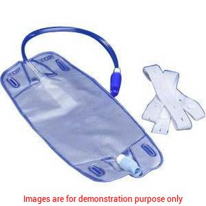 Curity Urine Leg Bag 17Oz (500Ml) Anti-Reflux Valve W/Leg StrapsCovidien / Medtronic