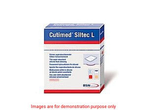 Cutimed Siltec B Foam Dressing W/Super Absorbers And Silicone Layer, Adh Border, 7.5Cm X 7.5CmBSN