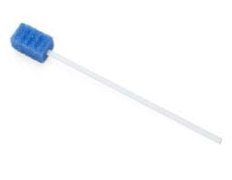 Dentips 6" Disposable Oral Swab, Untreated, Blue,Individually WrappedMedline
