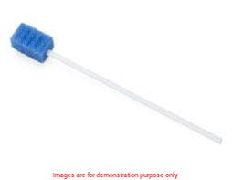 Dentips 6" Disposable Oral Swab, Untreated, Blue,Individually WrappedMedline