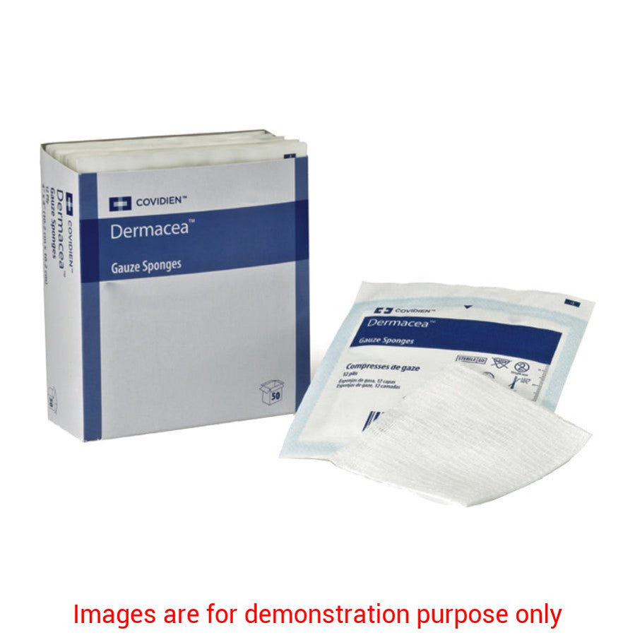 Dermaea Gauze Sponges, 8 Ply, 2In X 2In, Non-SterileCovidien / Medtronic