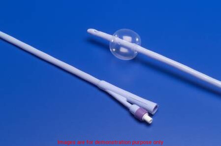 Dover 100% Silicone Folley Catheter. 10Fr, 3Cc, 2 Way PediatricCovidien / Medtronic
