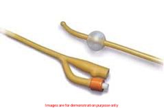 Dover 2 Way Latex Foley Catheter, 30Cc, 14Fr, Silicone Oil CoatingCovidien / Medtronic
