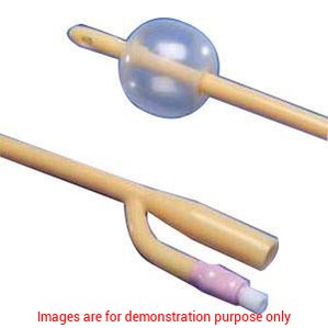 Dover 2-Way Silicone Elastomer Latex Foley Cath 12Fr 16"Lgth, 5CcCovidien / Medtronic