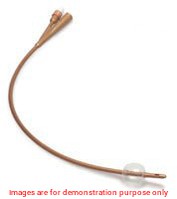 Dover 2 Way Silver Coated Foley Catheter, 14Fr, 16In L, 5CcCovidien / Medtronic