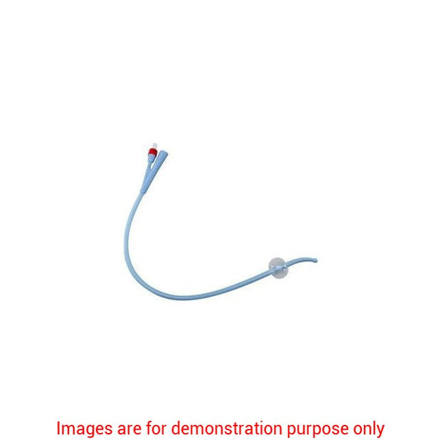 Dover Coude Tip 100% Silicone Foley Catheter 2-Way 20FrCovidien / Medtronic