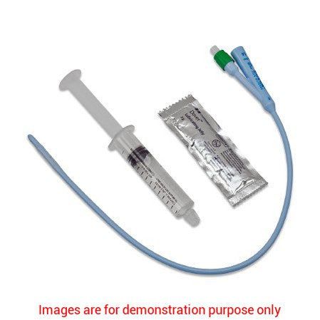 Dover Foley Catheter, 16Fr, 30Cc, 100% Silicone, 2 WayCovidien / Medtronic