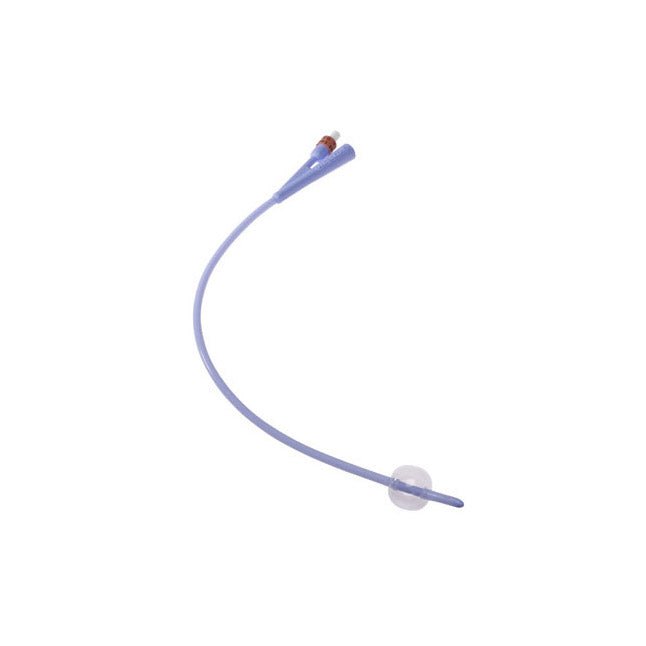 Dover Foley Catheter, 18Fr, 30Cc, 100% Silicone, 2 WayCovidien / Medtronic