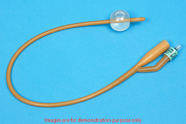Dover Silicone Elastomer Coated Foley Catheter, 2 Way, 5Cc, 20Fr.Covidien / Medtronic
