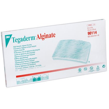 Dressing Calcium Alginate Fiber 4 X 8In Tegaderm3M